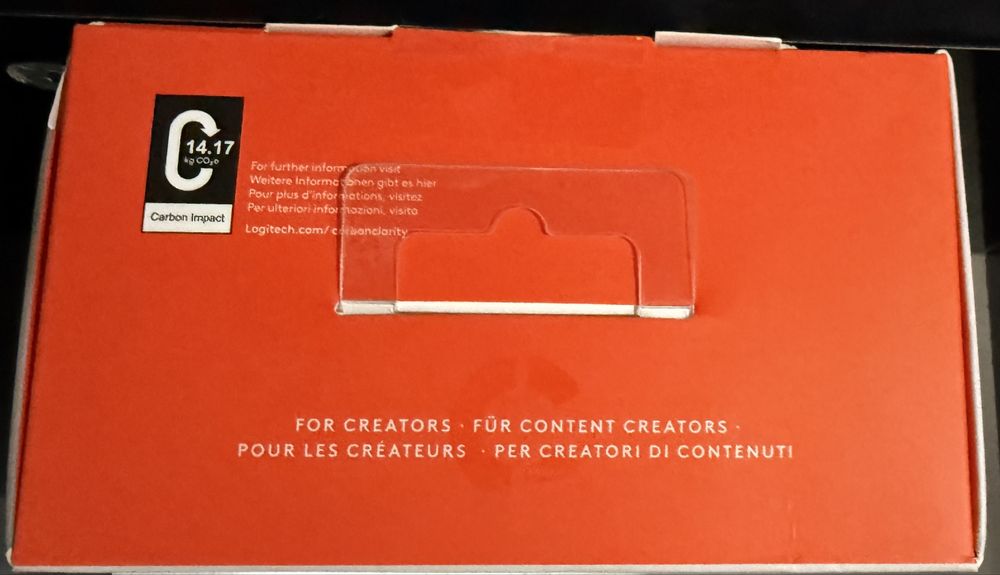 Logitech StreamCam – Nouă, Sigilată, 1080p 60fps, USB-C