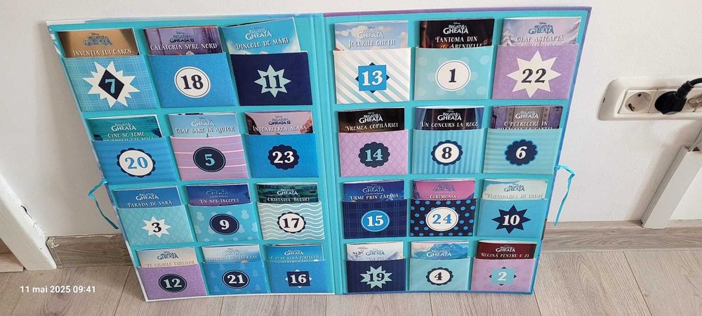 ELSA castel, calendar de advent, tablou