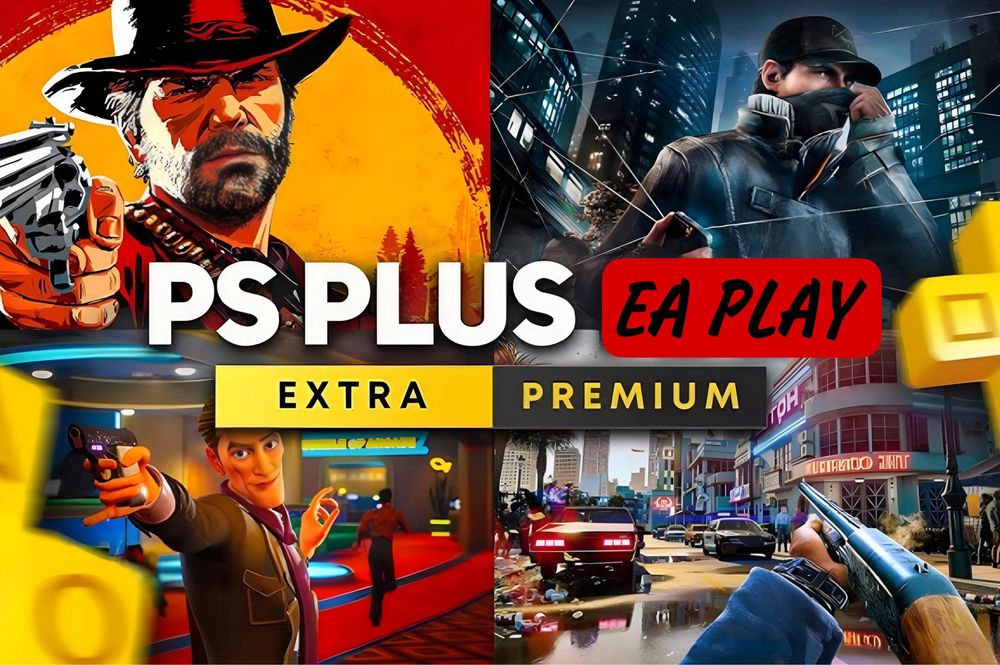 Лицензионные игры Подписки playstation PLUS EA PLAY PS4/5 Gamepass