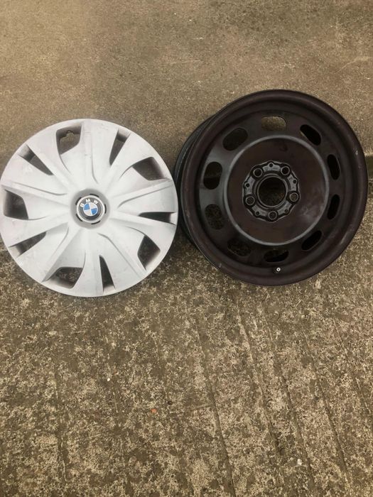 Roti Jante si capace originale  BMW Otel 16 senzor presiune