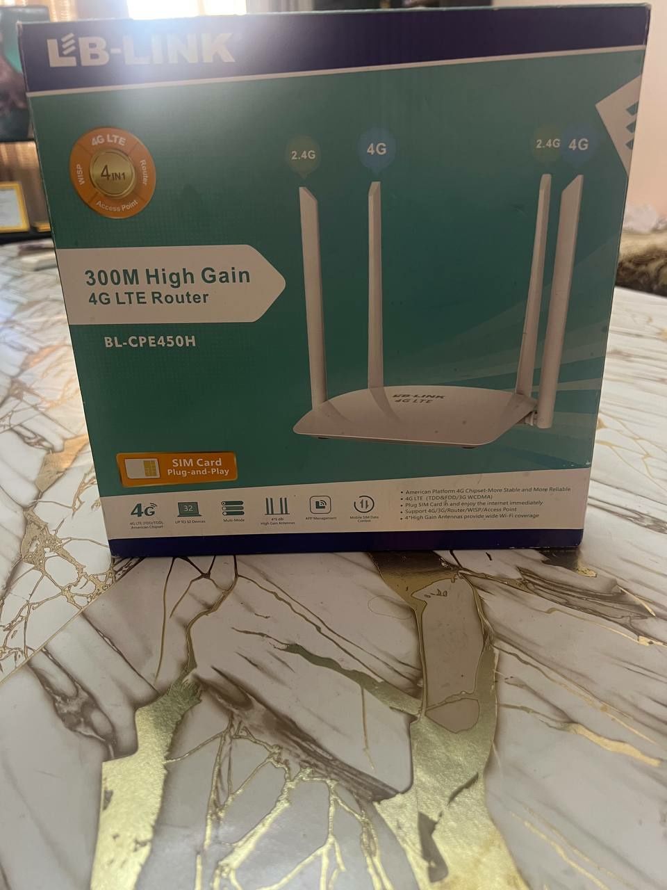 LB Link 300M High Gain 4G LTE Router