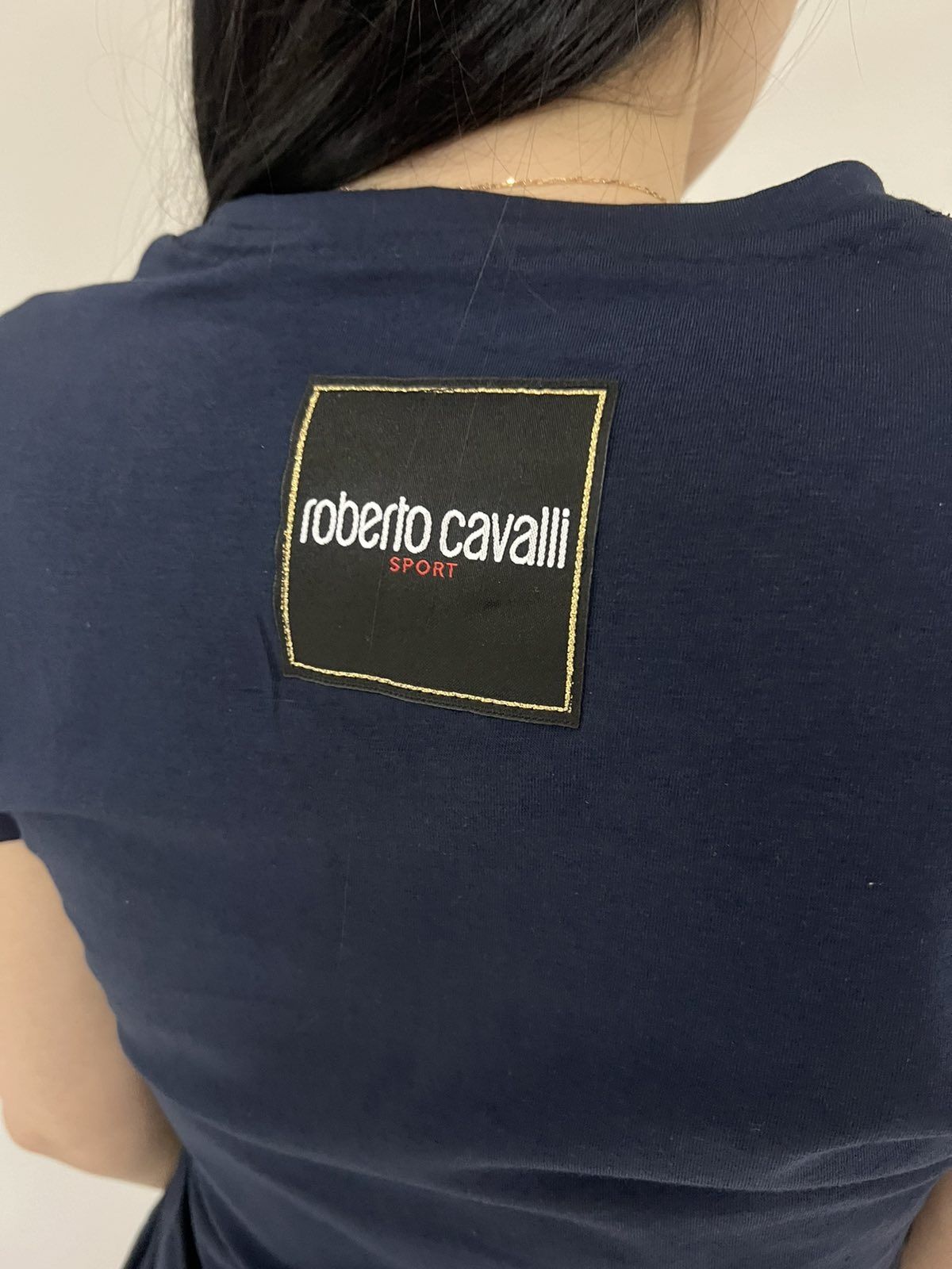 Тениска Roberto Cavalli, XS/S, нова, QR!