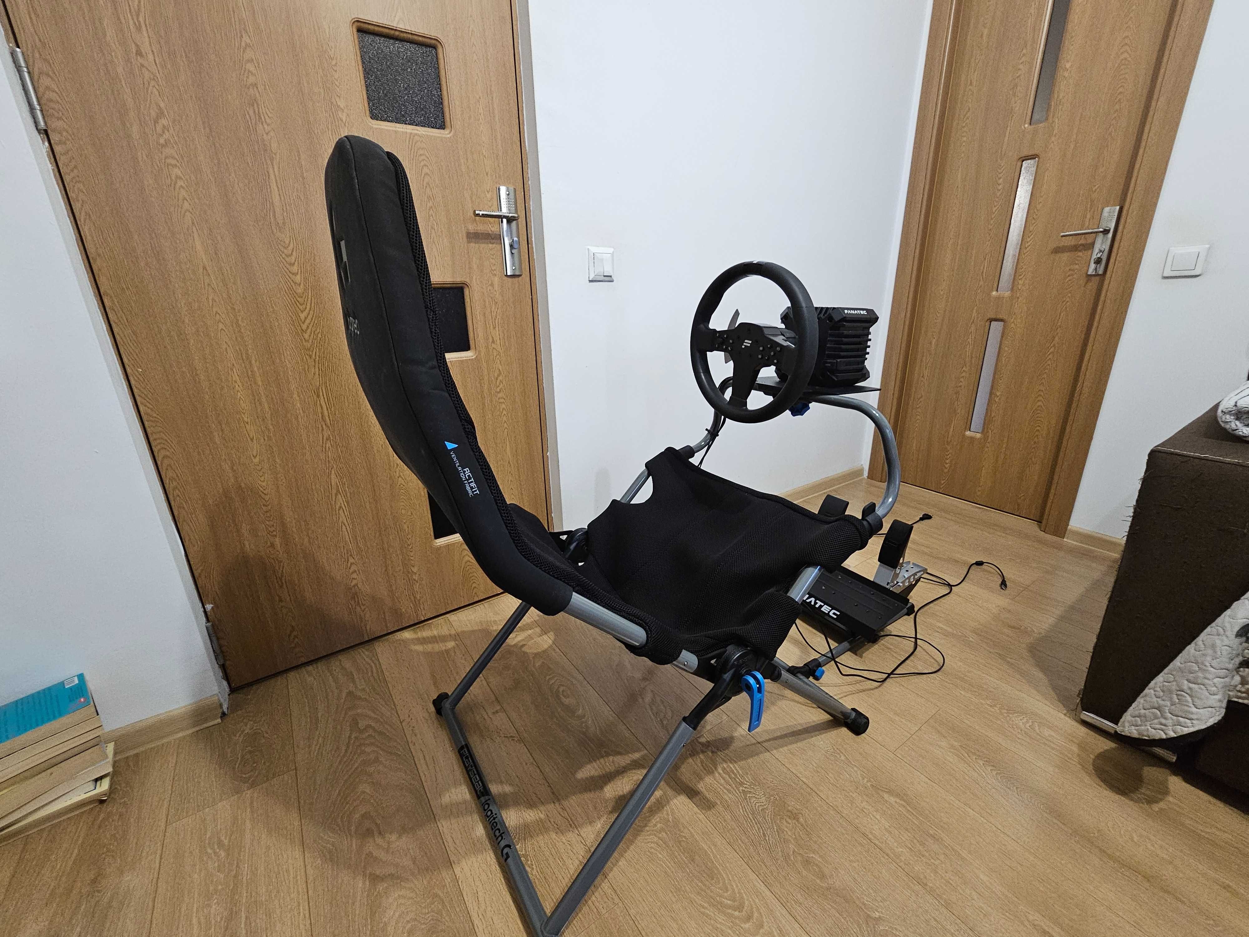 Fanatec CSL DD + Cockpit Playseat Challenge X Logitech G