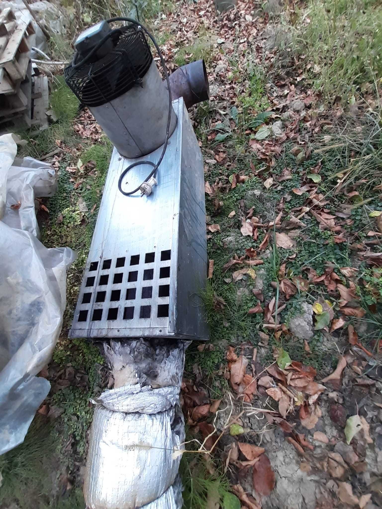 Sobā pe ulei ars cu pompă și recuperator