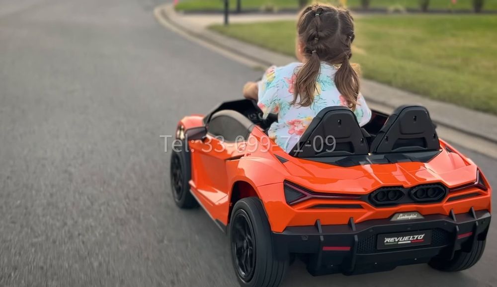 Детский электромобиль Lamborghini Revuelto 24V, 2х местный, до 10 лет