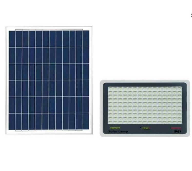 Proiector Solar 300w IP 66 cu panou solar - THO