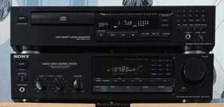 Уредба Sony ресивър цд плеър receiver сони cd player усилвател тунер