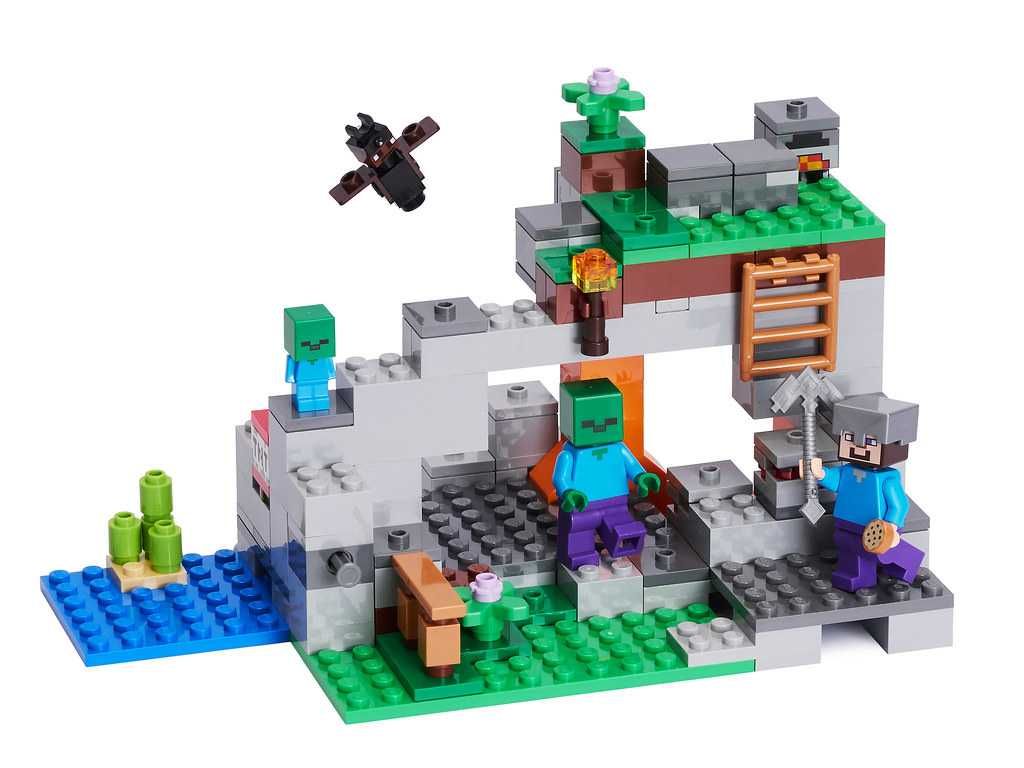 Lego Minecraft 21141- Pestera cu zombi