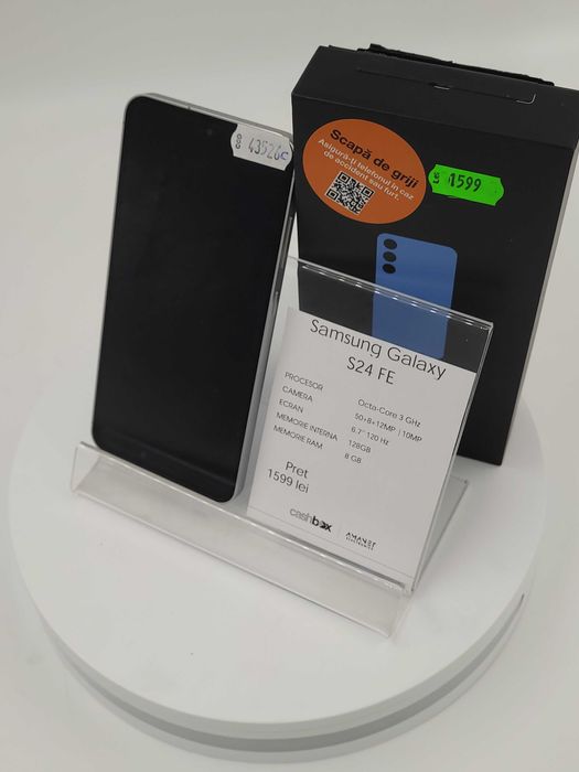 Garantie 24 luni Samsung Galaxy S24 FE 5G 128GB CashBox
