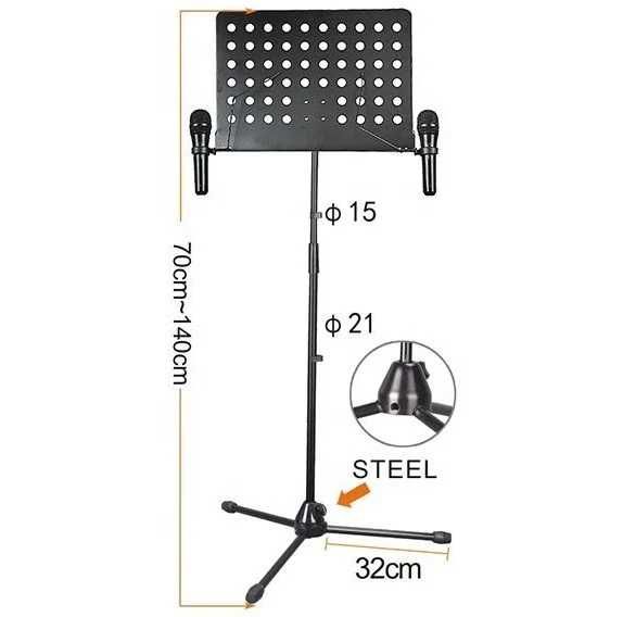Trepied, Stativ, Boxe Microfon, Partitura, Orga, Lumini