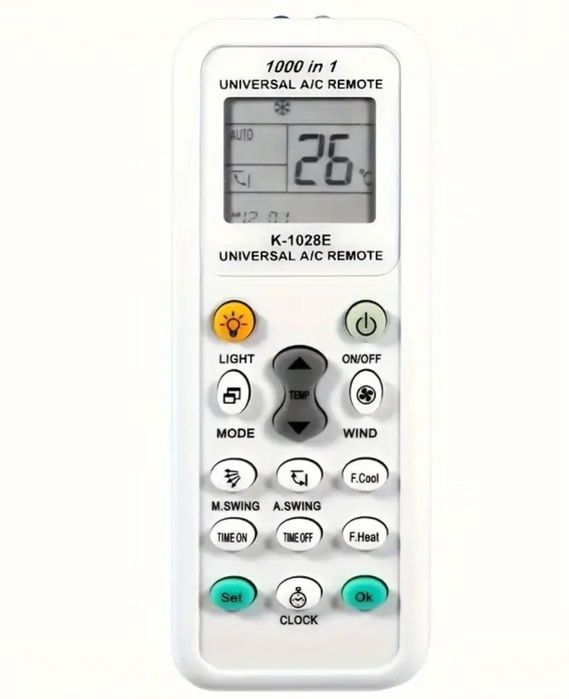 Telecomanda Aer Condiționat universala cu ecran lcd