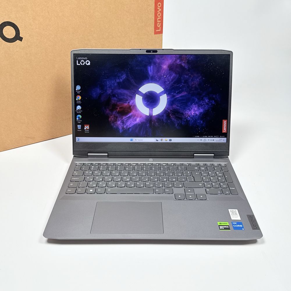 Lenovo LOQ/15,6” 144Hz IPS/i5-12450H/16GB DDR5/RTX 2050/512GB NVMe