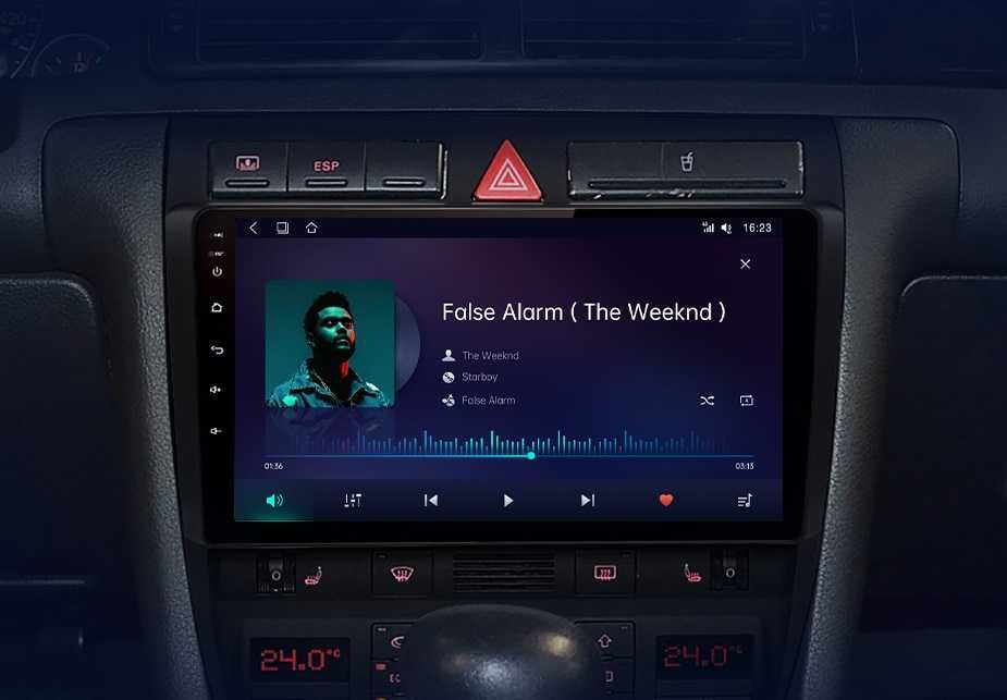 Navigatie Dedicata Android Audi A6 C5, 9 Inch, Bluetooth, WiFi