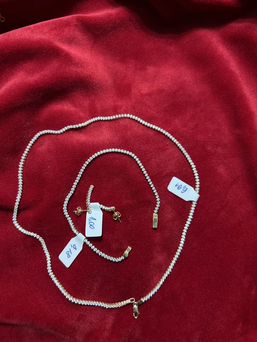 Colier,bratara si cercei