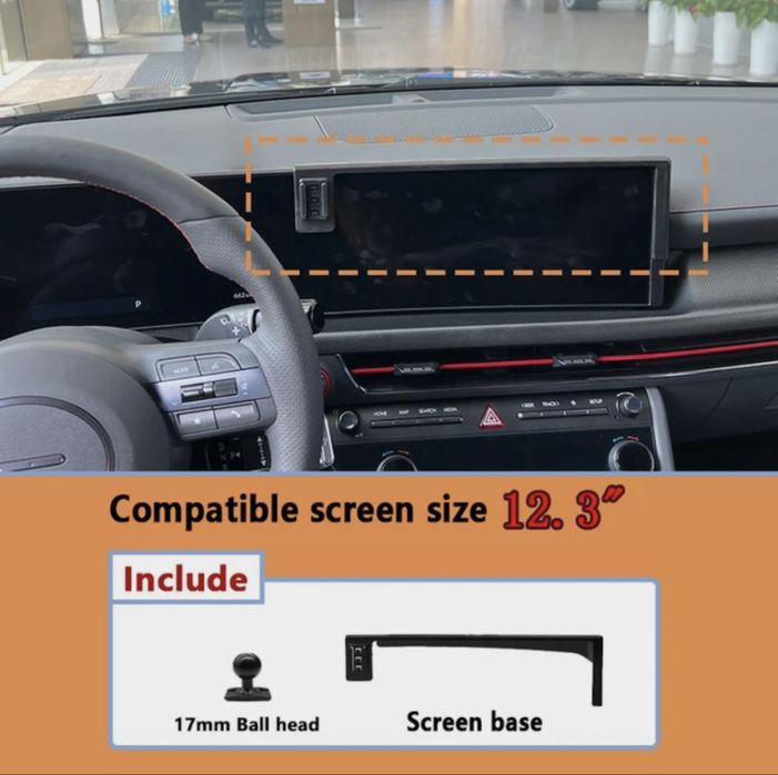 Держатель телефона на Hyundai Sonata 2024