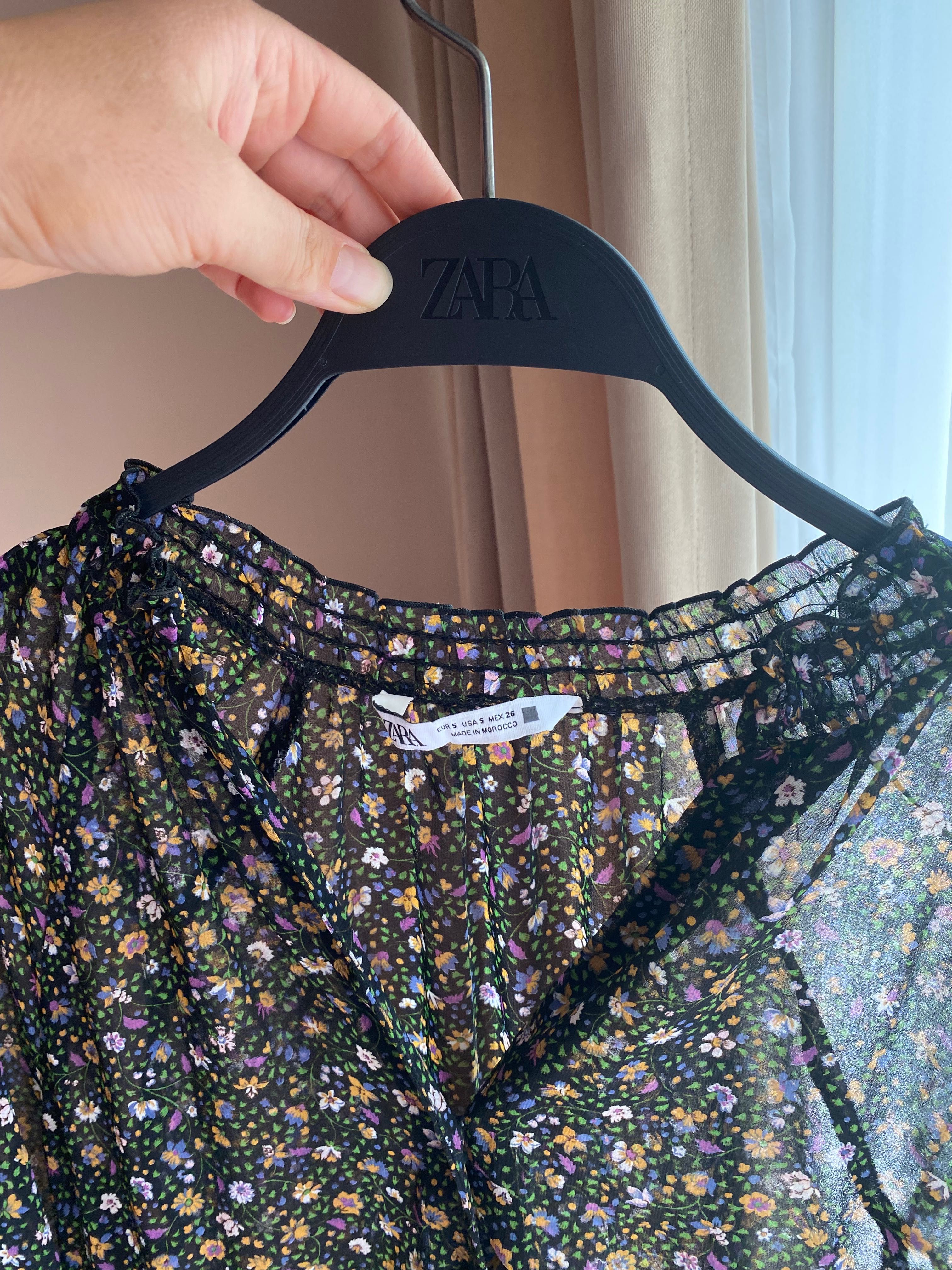 Флорална рокля Zara