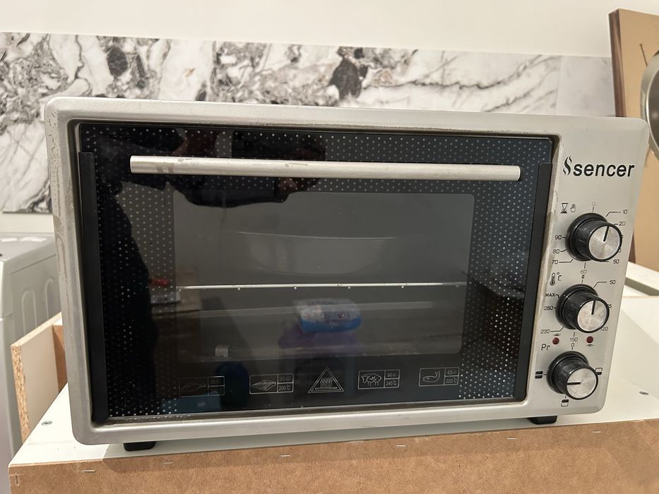 Духовка sencer серая