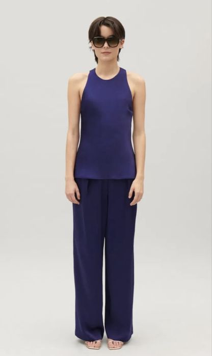 Claudie pierlot лилав/индиго топ с гол гръб