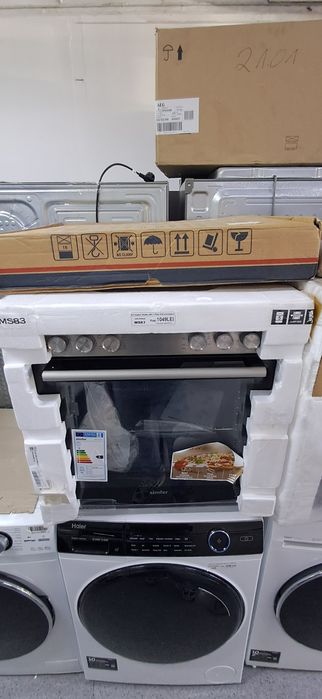 Set cuptor electric Simfer + plita vitroceramica cu Garanție Ms83