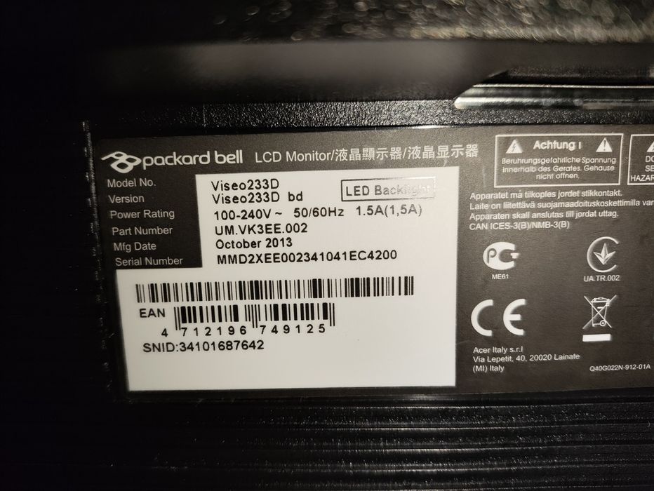 Мониторы 23"-24"