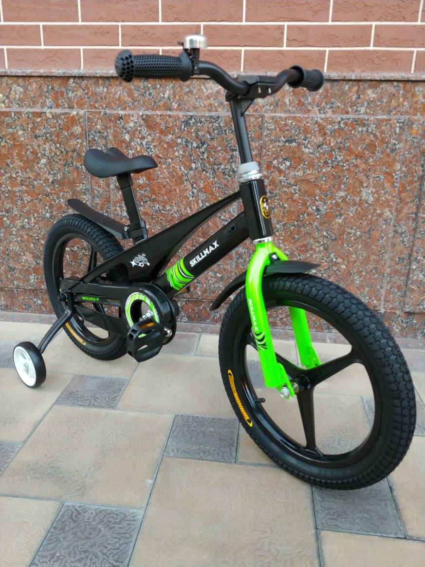 Новый велосипед Skillmax для детей. Рама магный лёгкий . Click, PAYme