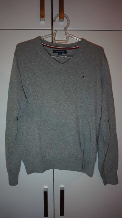 Tommy Hilfiger Пуловер - XS, 100% памук, V-neck