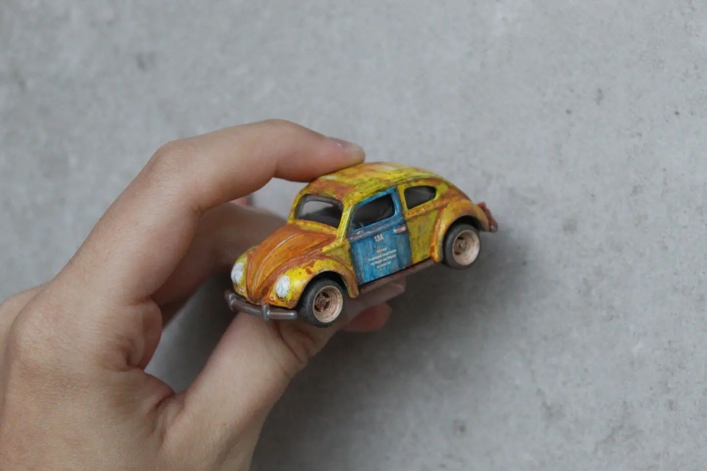 Custom Volkswagen Beetle Matchbox