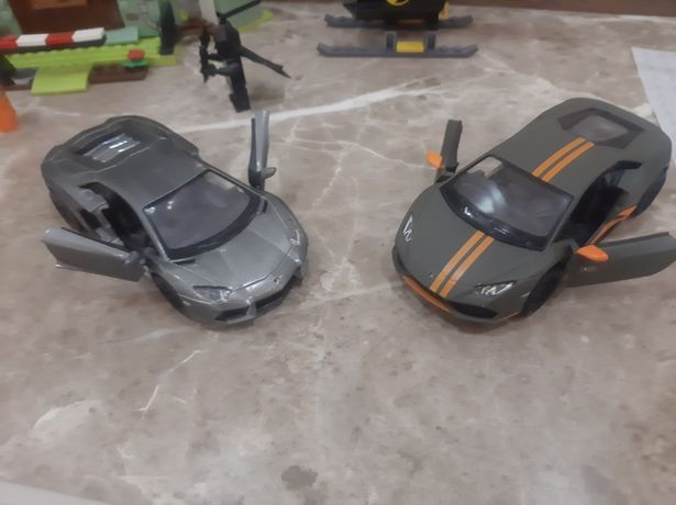 Коллекционые машины Lamborghini Aventador и Huracan
