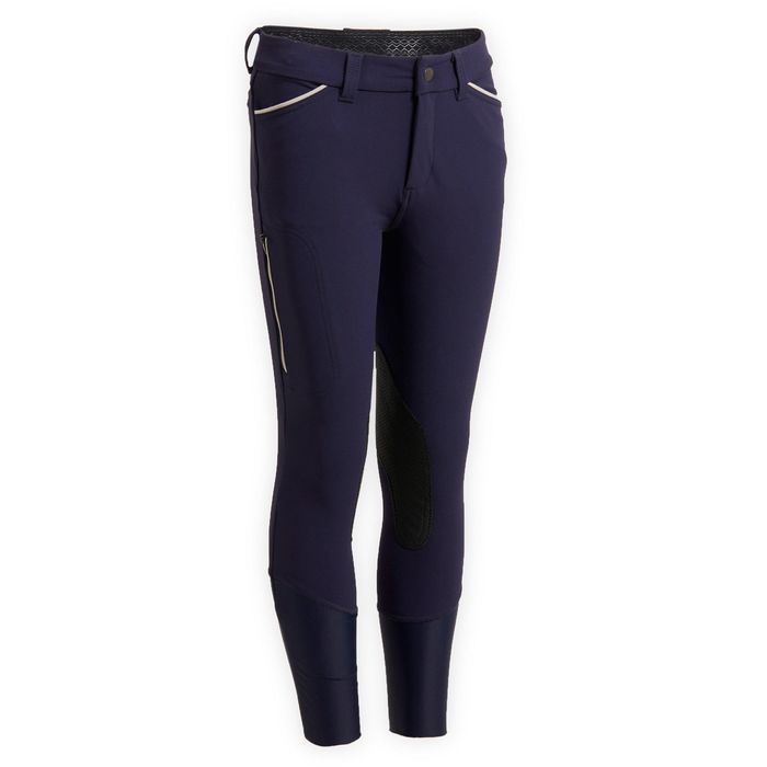 Pantalon 500 echitație Bazon Aderent - produs resigilat Decathlon