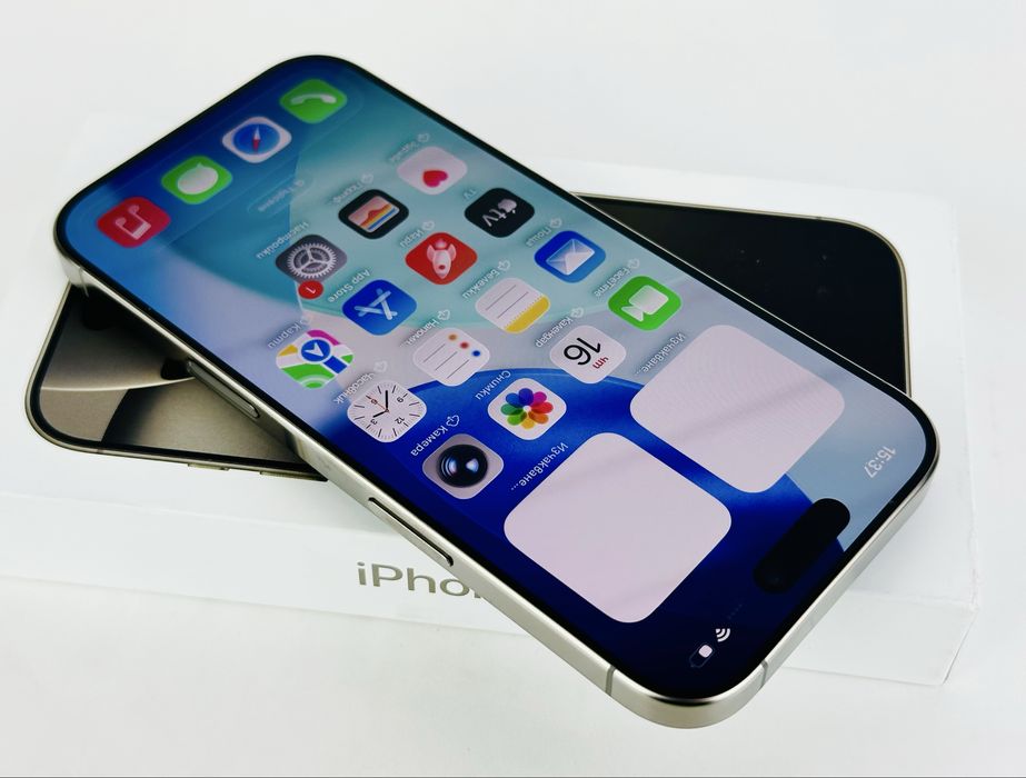 Apple iPhone 16 Pro 128GB Natural Titanium 100% Батерия! Гаранция!