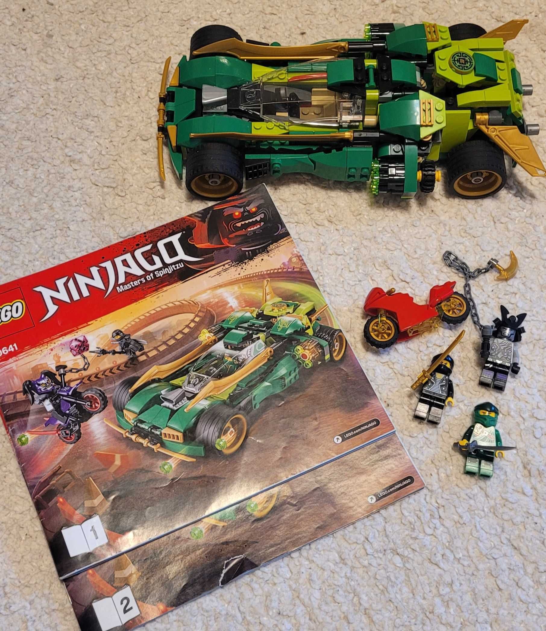 Lego Ninjago Ninja Nightcrawler 70641