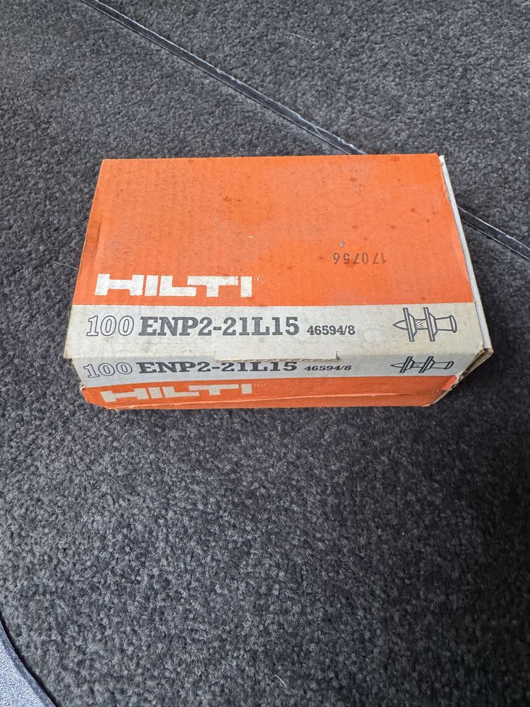 Професионален пистолет за пирони HILTI с 10,000 пирона