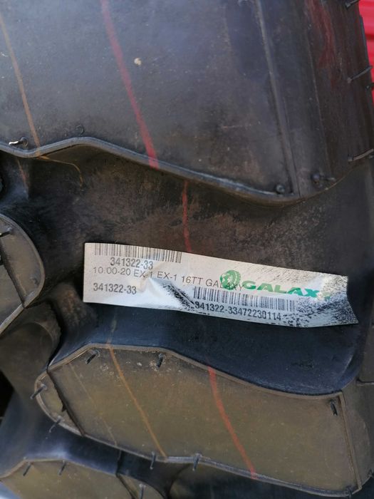 Anvelopa industriala Galaxy, 10.00-20, 16PR