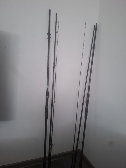 Vând 2 lansete Team Feeder Master Carp Pro 420LC 50-180G