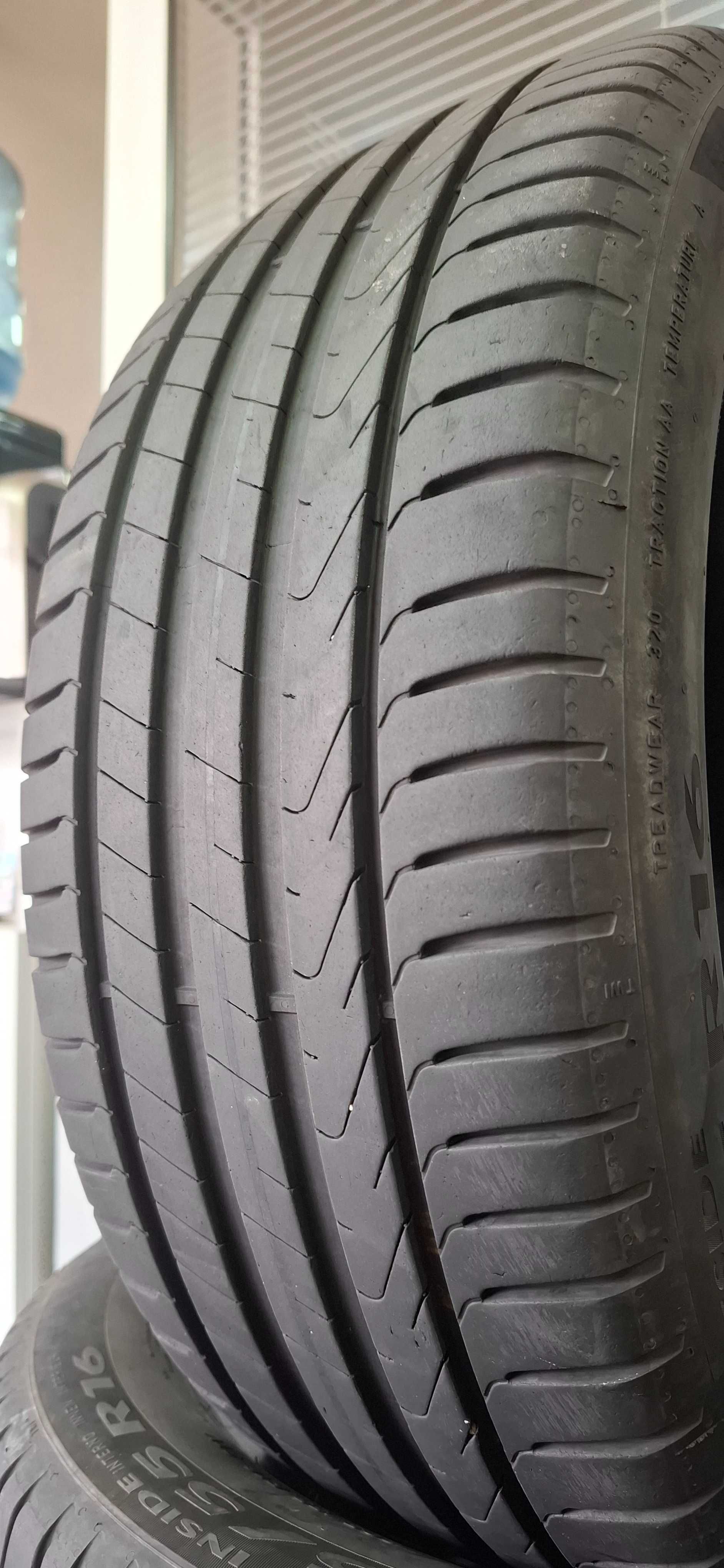 4бр. 205/55/16 Pirelli 6mm грайфер, дот 20г. Безплатен монтаж