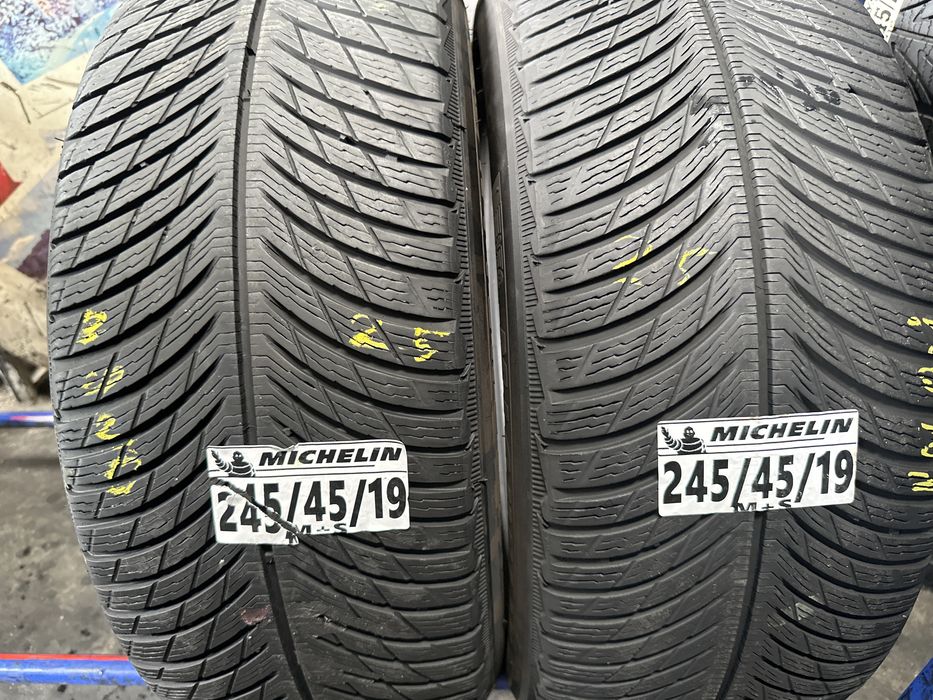 245/45/19  michelin m+s