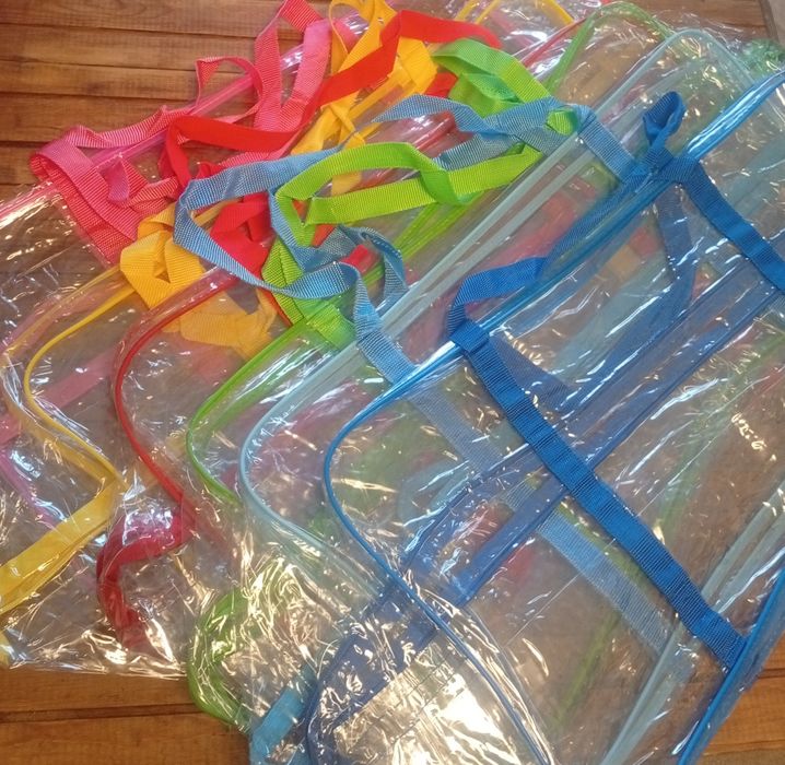 Прозрачные сумки в роддом