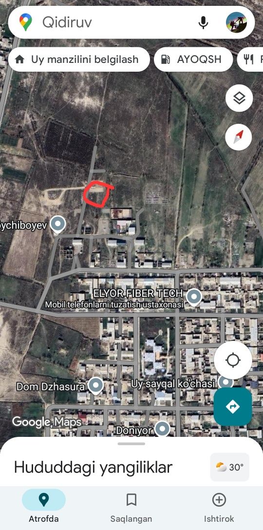 Navrózobodda 4 sotix uchaska sotiladi 3000 dollar hujjatida muammo yo