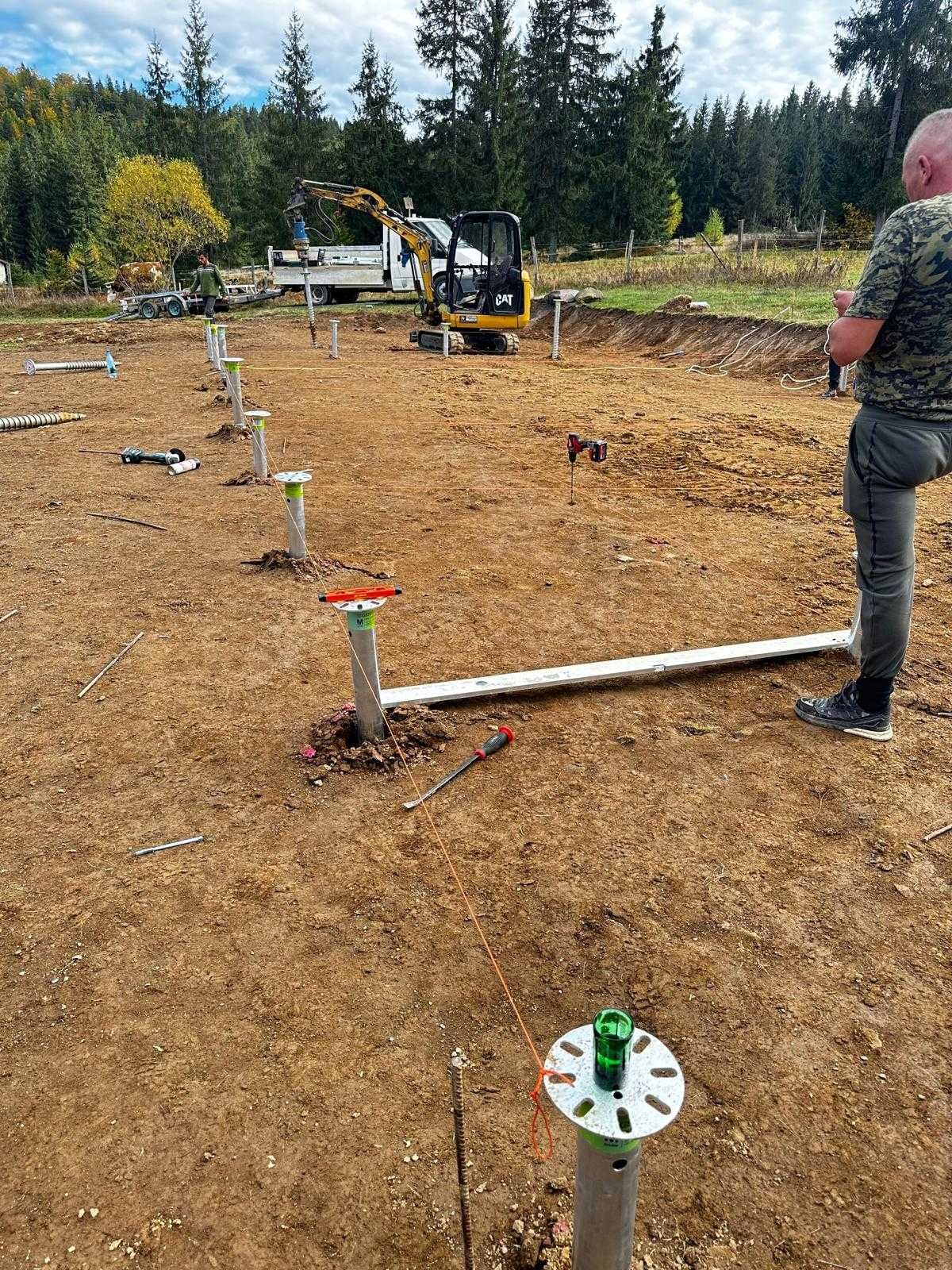 Pilonii Metalici pentru Fundatie diferite dimensiuni