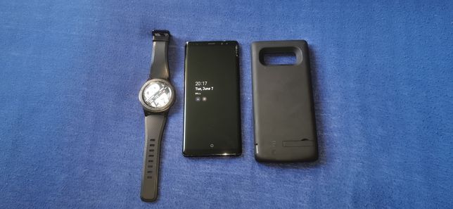 Samsung Note 8 - Galaxy Watch 3 Frontier - Husa Note 8 6500 mAh