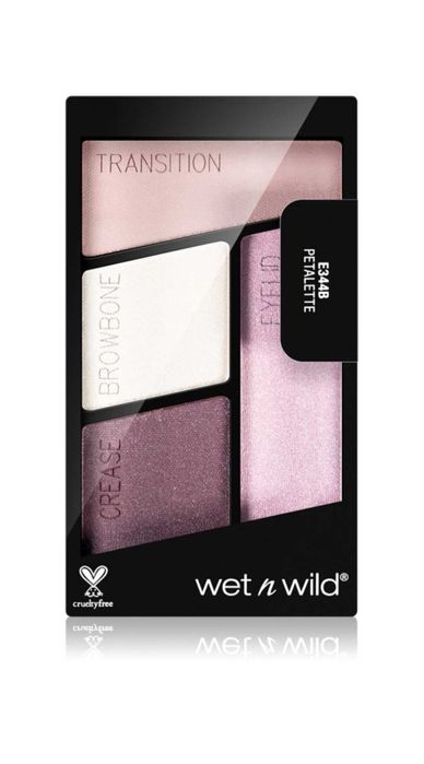 WET N WILD Color Icon Eyeshadow Quad - Petalette-Палитра-сенки за очи