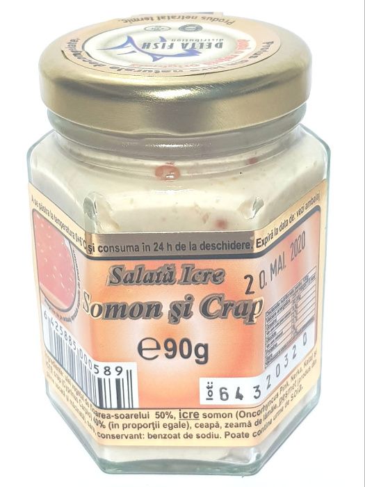 Salata Icre Somon si Crap 230gr,90gr