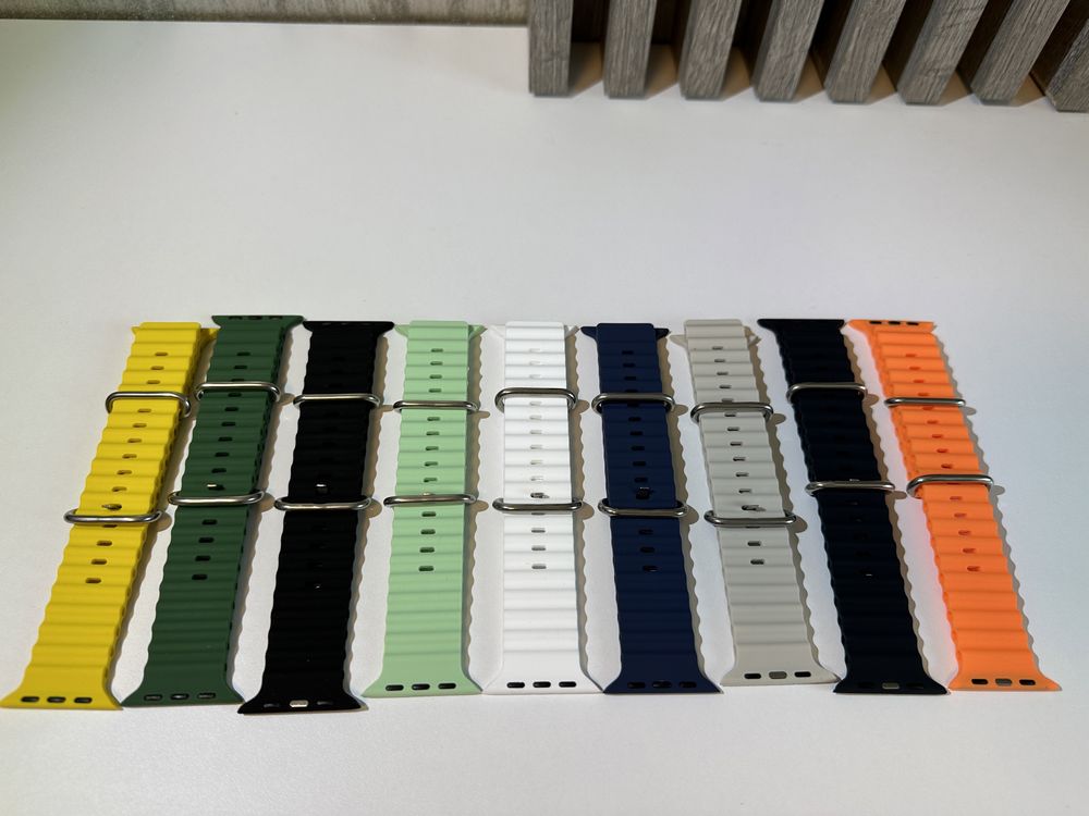 Curele Silicon Apple Watch Ocean Band 38/40/42/44/45/49 mm