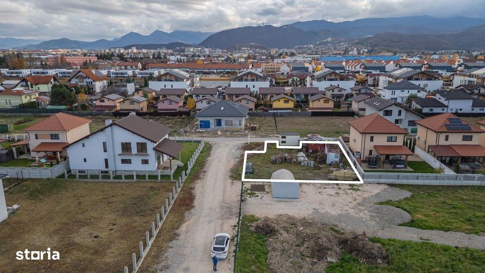 Teren Intravilan 533 mp, Brașov – Bartolomeu, acces stradă asfaltată