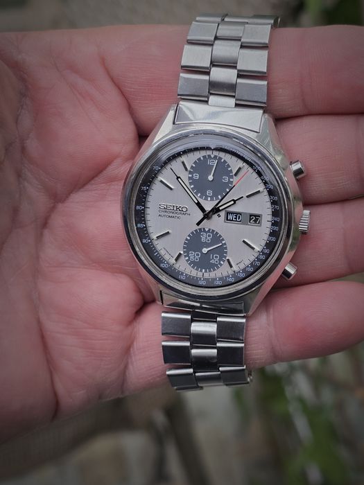Vand sau Schimb Seiko  Panda  Chronograph 6138-8020