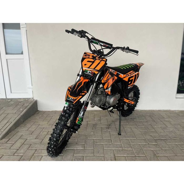 Motocicleta cross NCX SXR Evolution 17/14" 140cc 4T benzina portocaliu