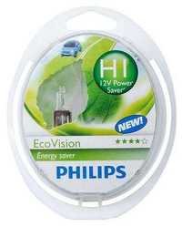 Lot 100 x  Set 2 Becuri auto PHILIPS, Eco Vision H4, 12V, 55W