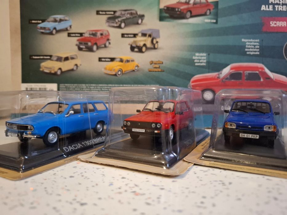 Pachet 3 machete Dacia: 1300 break, 1310 si 1309