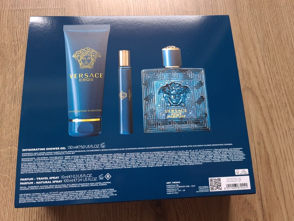 Set Parfum Versace Eros