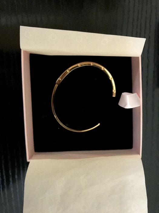 Brățară Pandora Signature placată cu aur roz, nouă